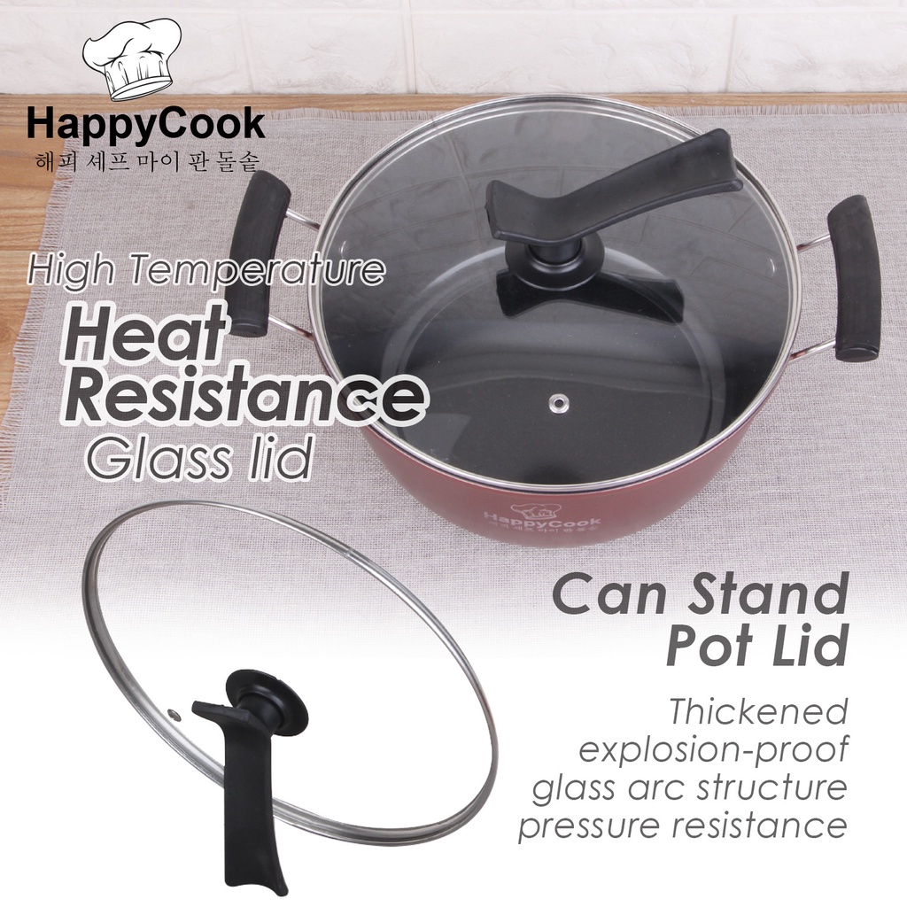 HappyCook Enamel Non-Stick Cookware Set - Image 3