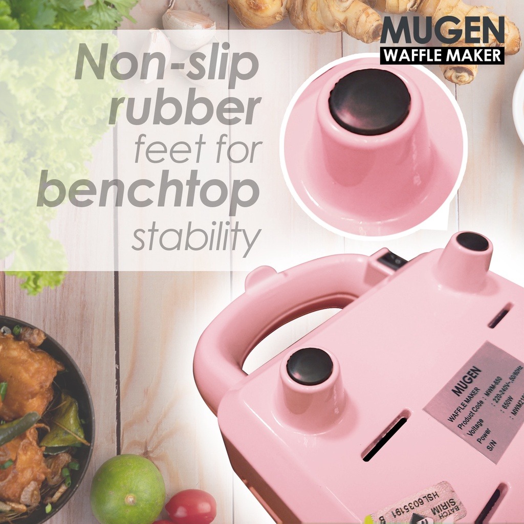 MUGEN 3 In 1 Waffle Maker MWM-650 - Image 4