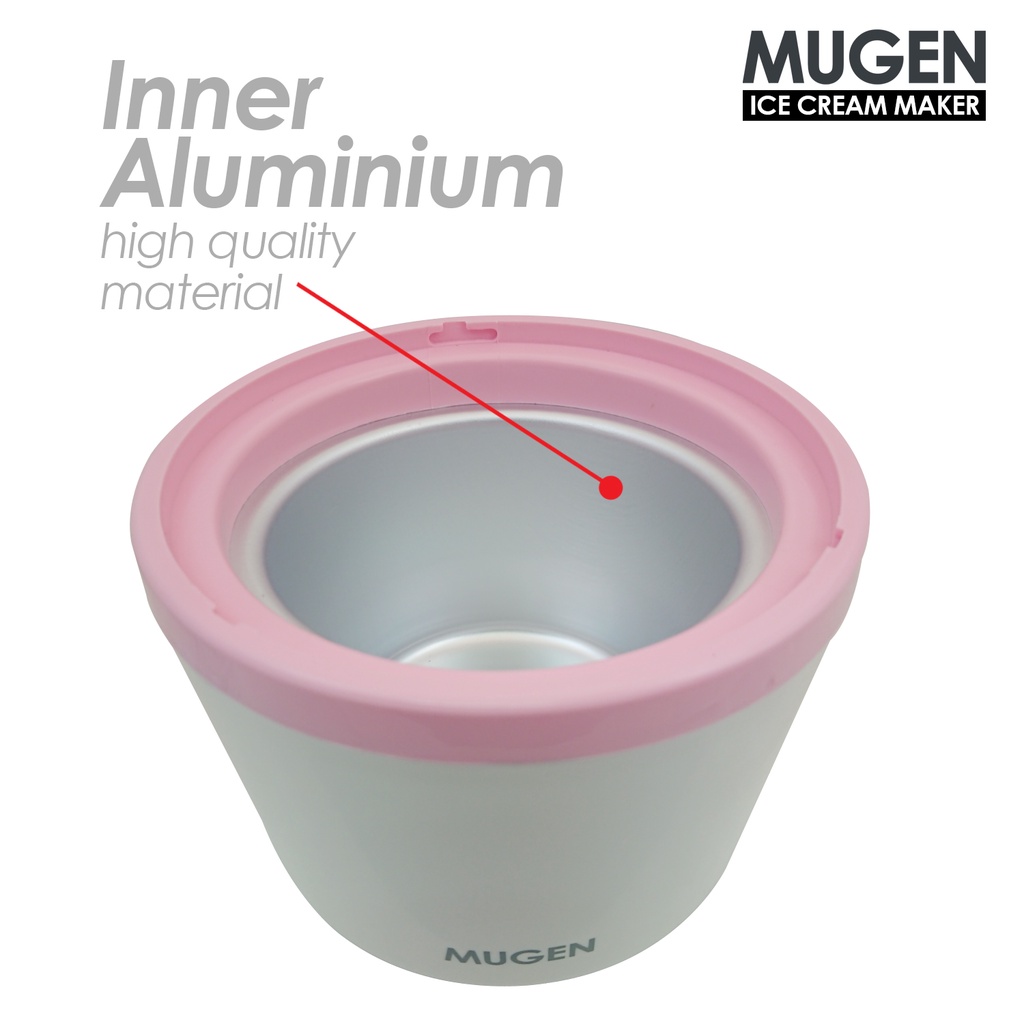 MUGEN Ice Cream Maker (1.2L) MIM-1212 - Image 7