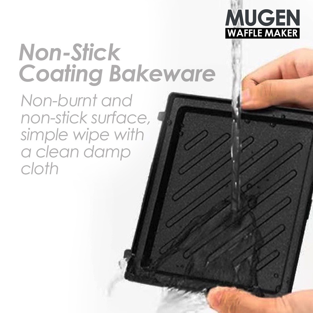 MUGEN 3 In 1 Waffle Maker MWM-650 - Image 6