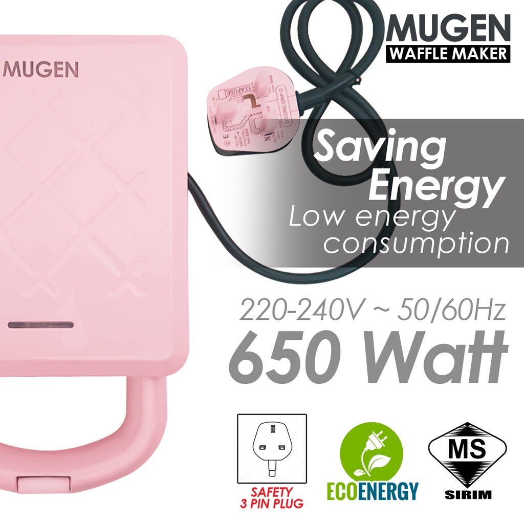 MUGEN 3 In 1 Waffle Maker MWM-650 - Image 8