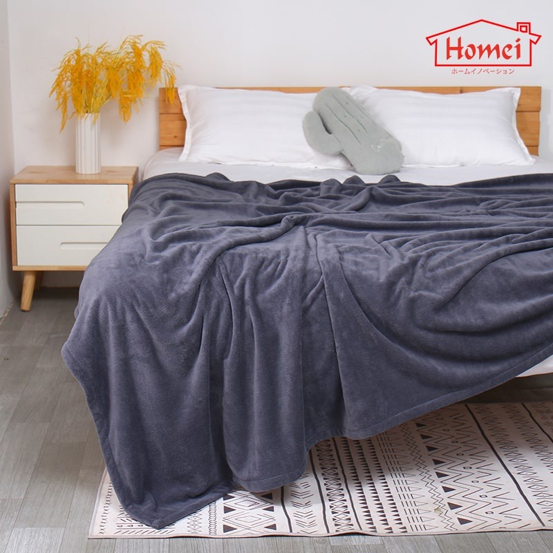 Homei Coral Velvet Super Soft Blanket - Queen Size (180 x 200cm) - Image 7