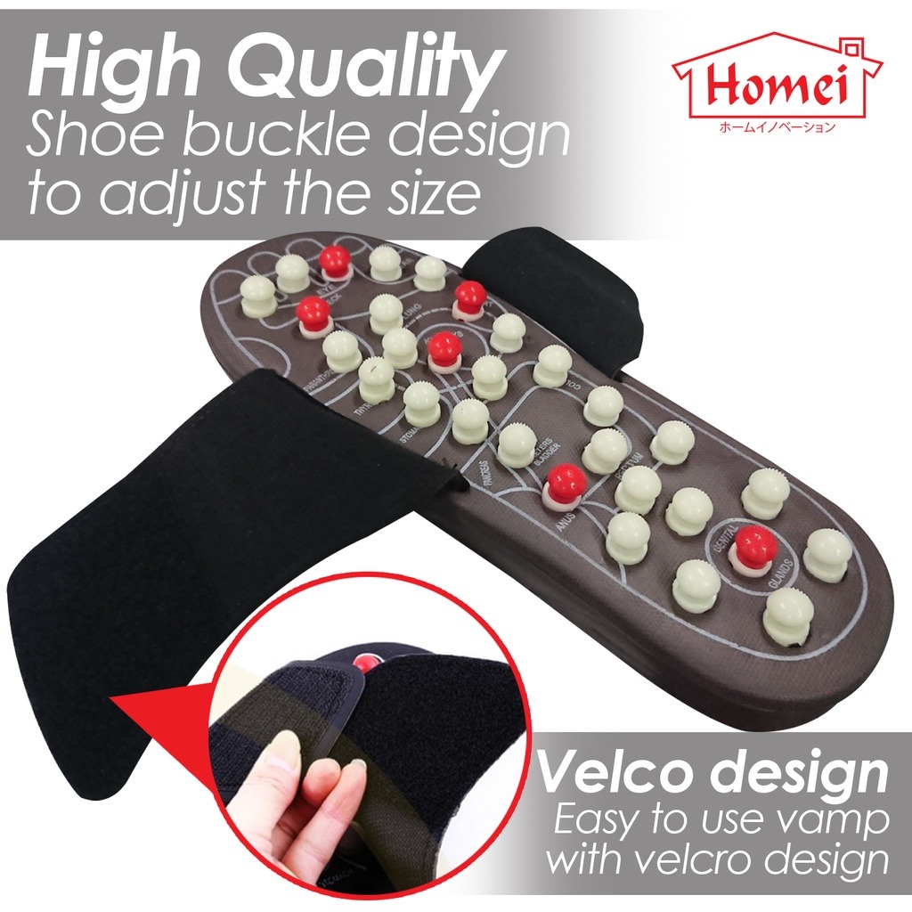 HOMEI Health Reflexology Massage Slipper - Image 3