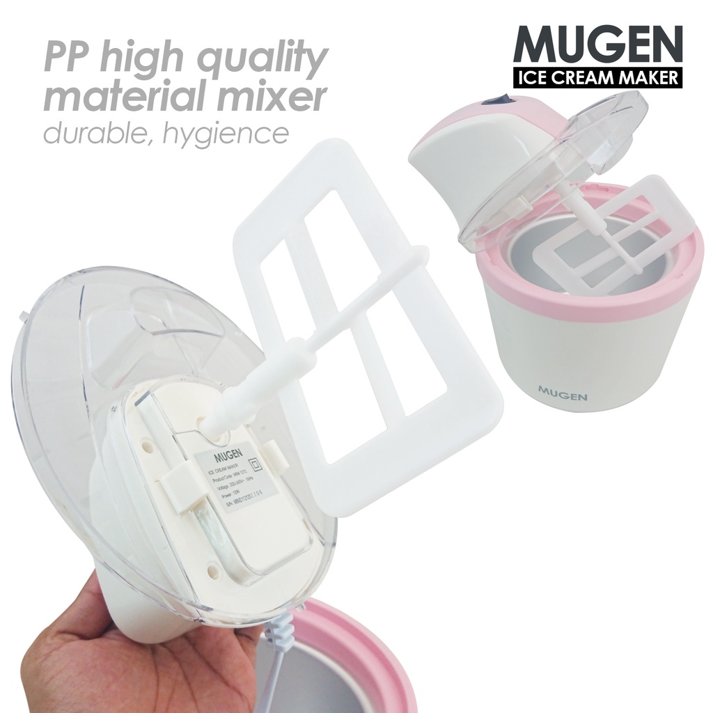 MUGEN Ice Cream Maker (1.2L) MIM-1212 - Image 3