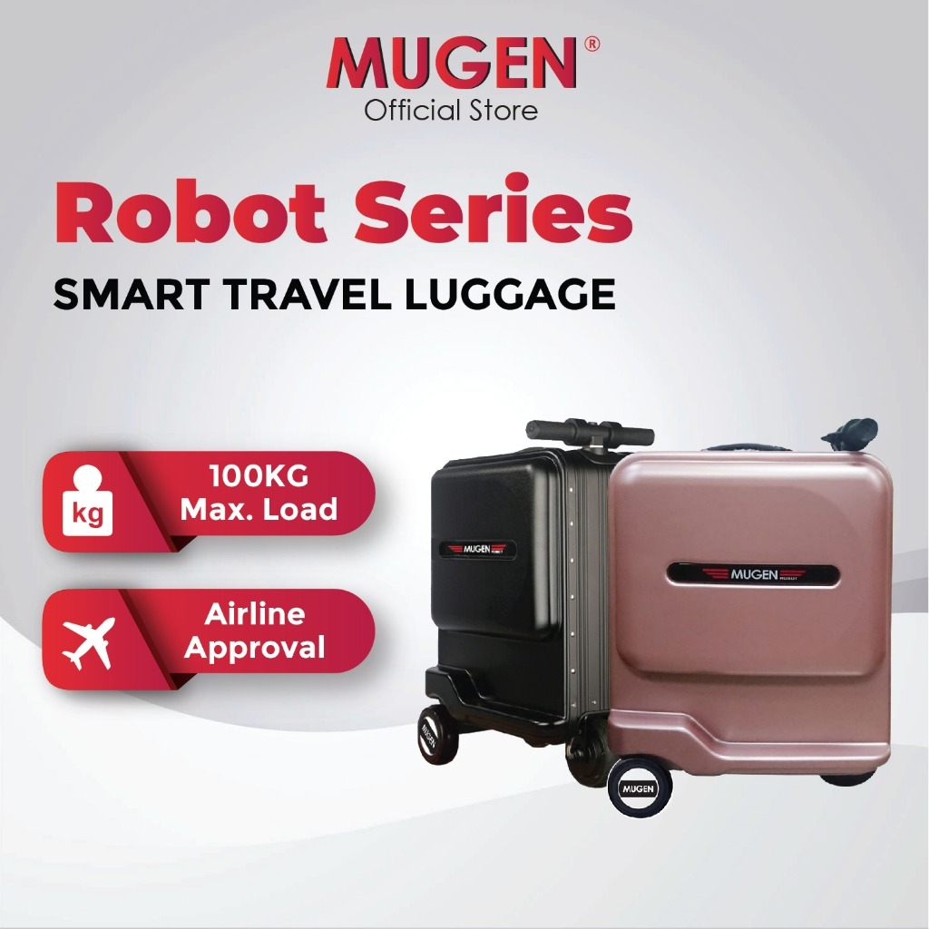 MUGEN Robot Series Smart Travel Electric Luggage (26L) MR3e