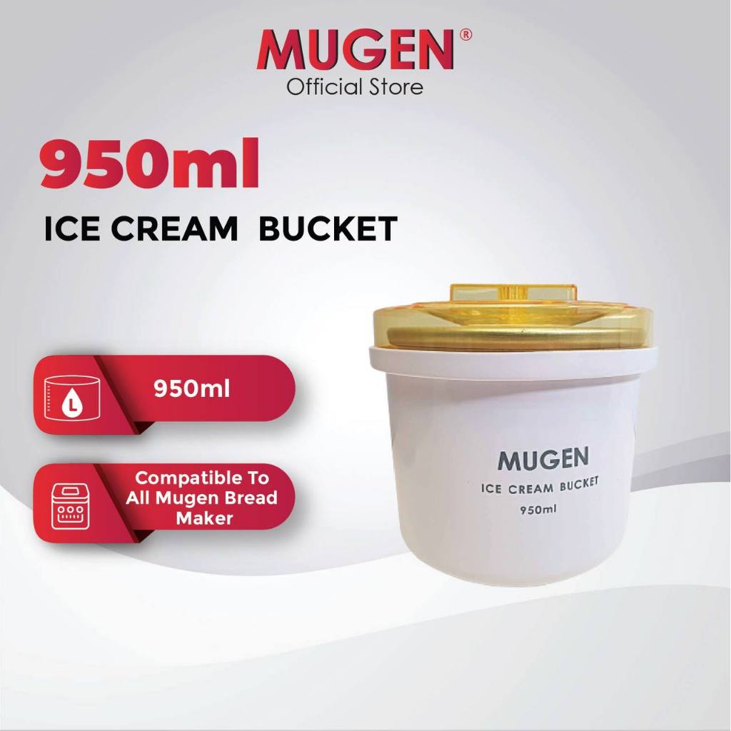 MUGEN Bread Maker Accessories - Ice Cream Bucket