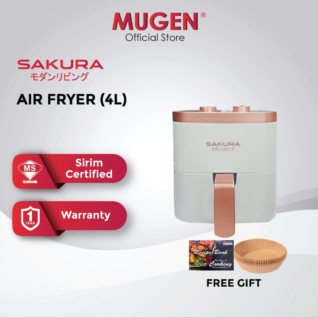 SAKURA Air Fryer (4.2L) SAF-4200