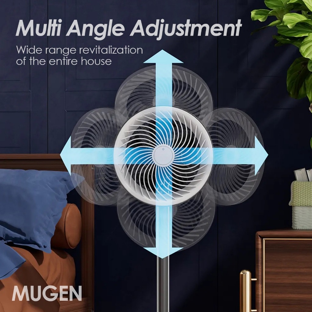 MUGEN Circulator Living Stand Fan (10") MSF-1065 - Image 4