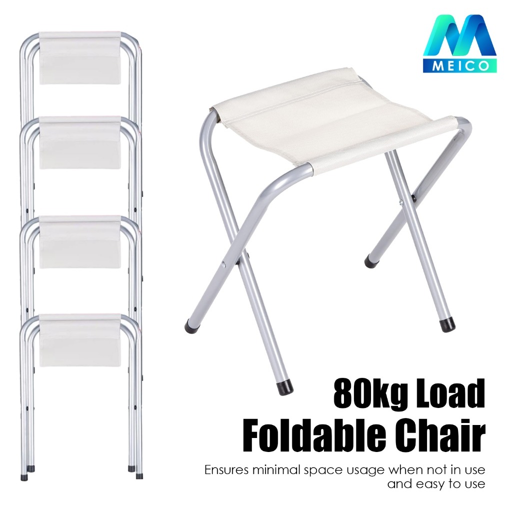 MEICO Outdoor Camping Picnic Aluminium Foldable Table With Chair - Image 6
