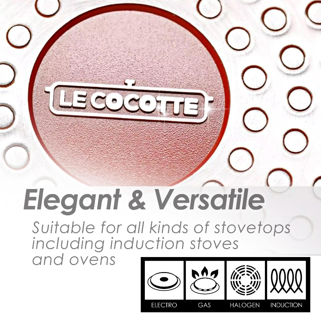 Le Cocotte Signature Castal Casserole Pot (24cm) - Image 3