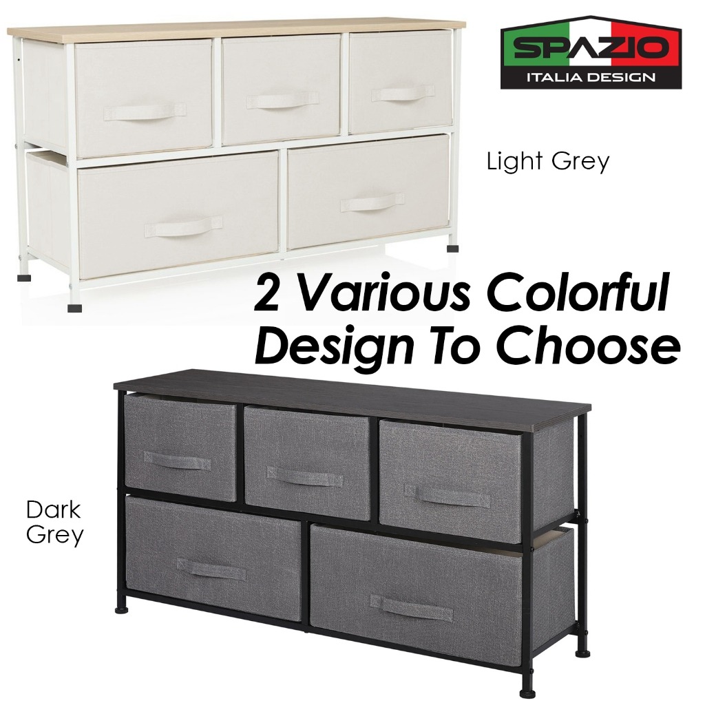 Spazio Drawer Cabinet Storage Organizer (5 Pcs) - Image 8