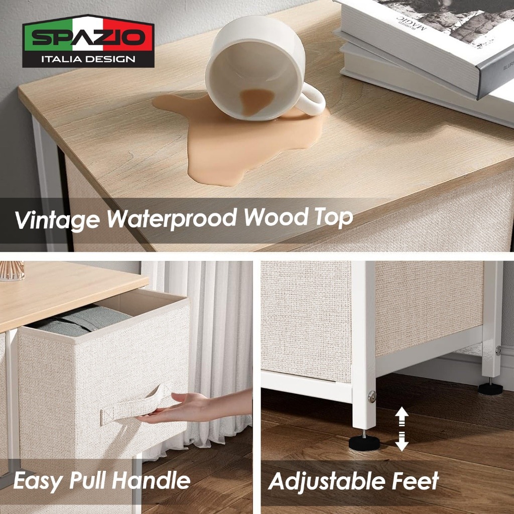 Spazio Drawer Cabinet Storage Organizer (5 Pcs) - Image 4