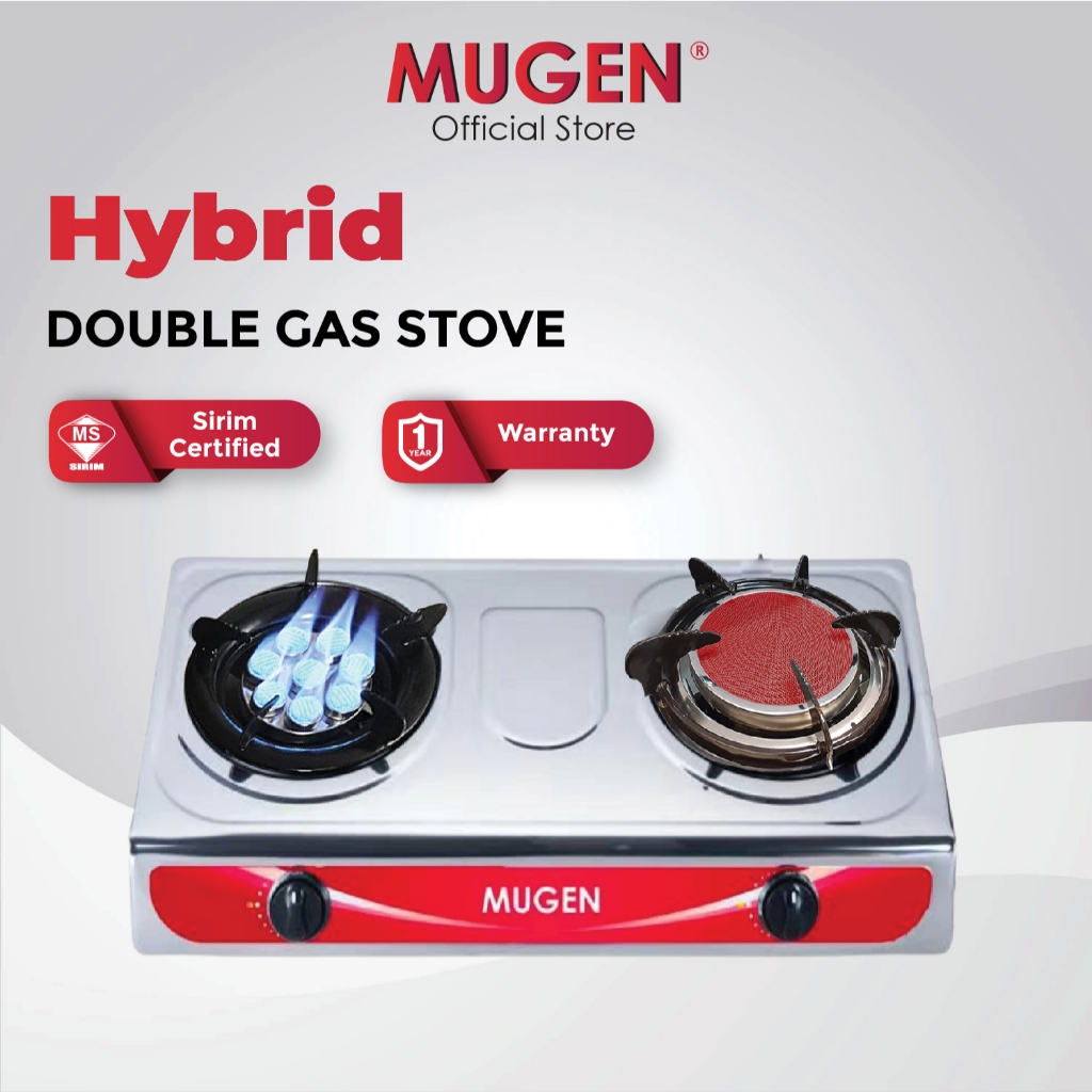 MUGEN Hybrid Stainless Steel Gas Stove MHC-2088A