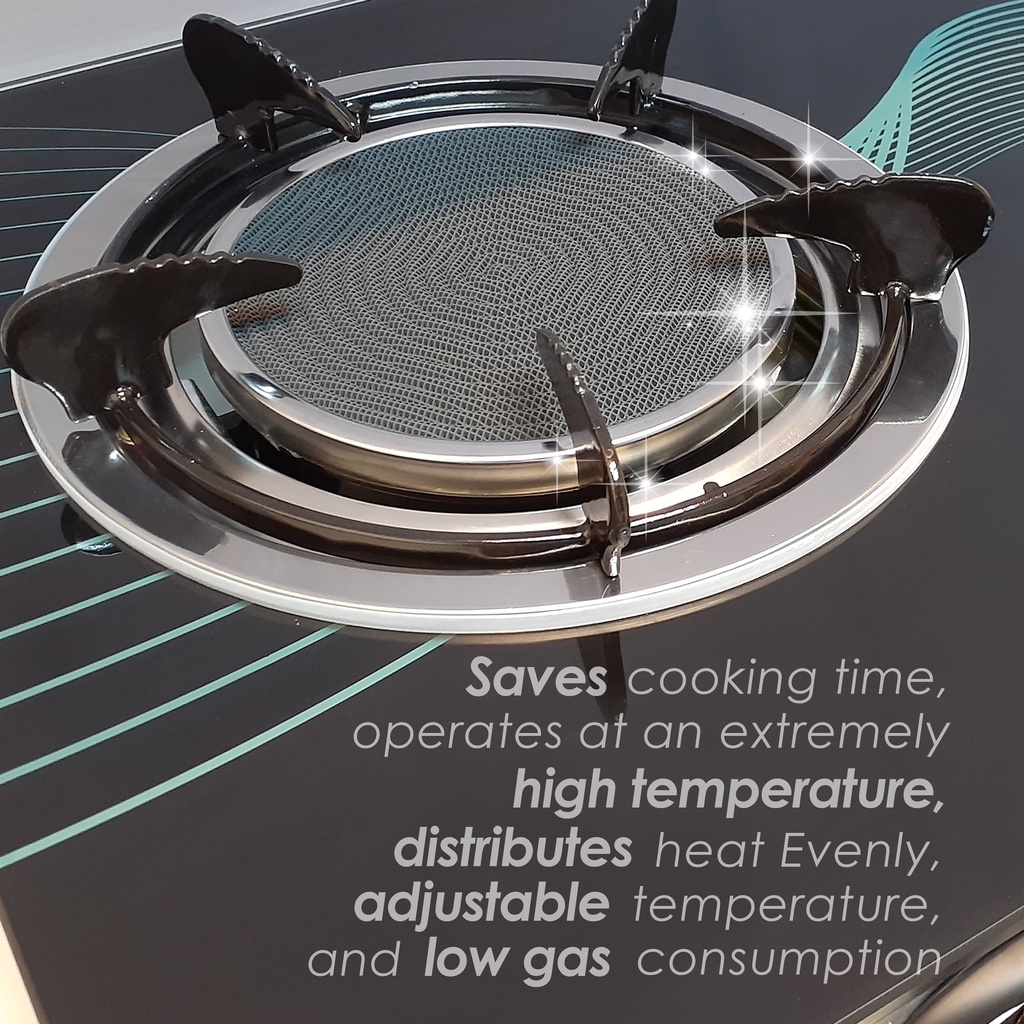 MUGEN Infrared Tempered Glass Gas Stove V2 MGS-2023 - Image 6