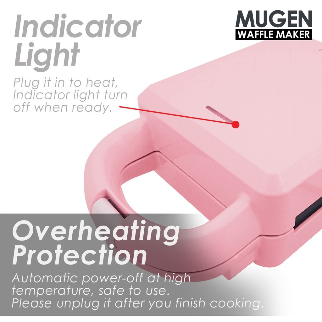 MUGEN 3 In 1 Waffle Maker MWM-650 - Image 5