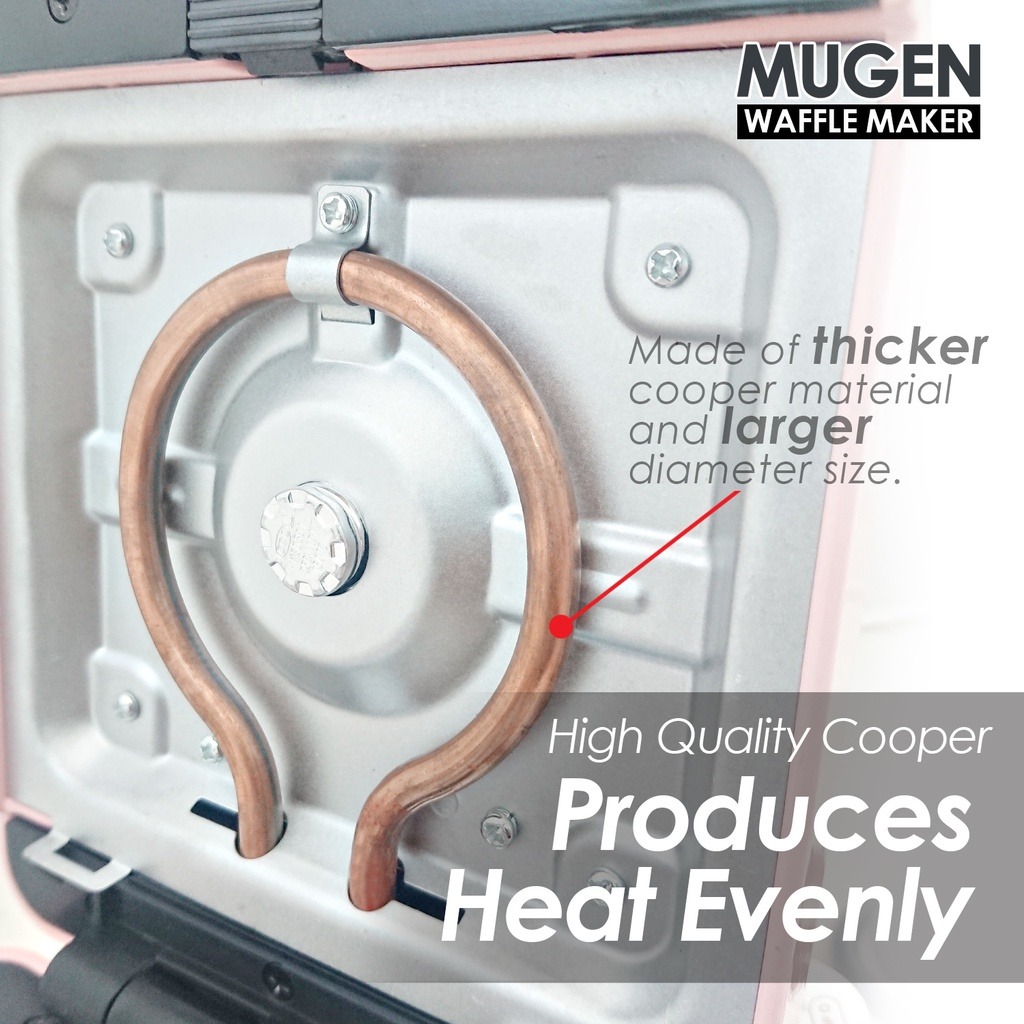 MUGEN 3 In 1 Waffle Maker MWM-650 - Image 7