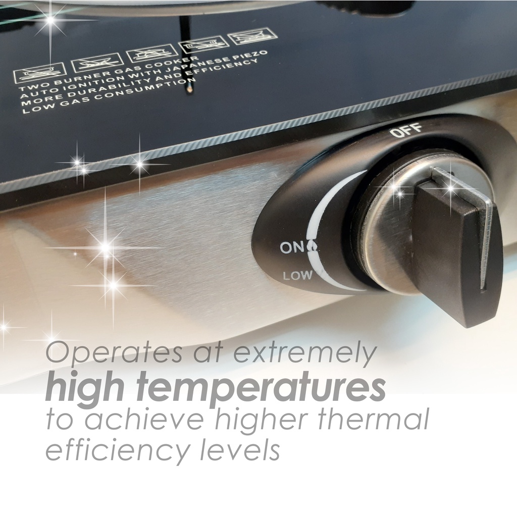 MUGEN Infrared Tempered Glass Gas Stove V2 MGS-2023 - Image 5
