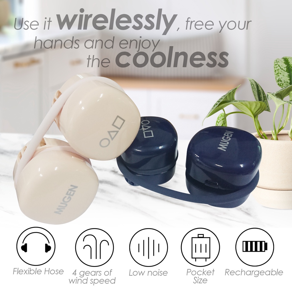 MUGEN Neckband Portable Fan X70 - Image 7