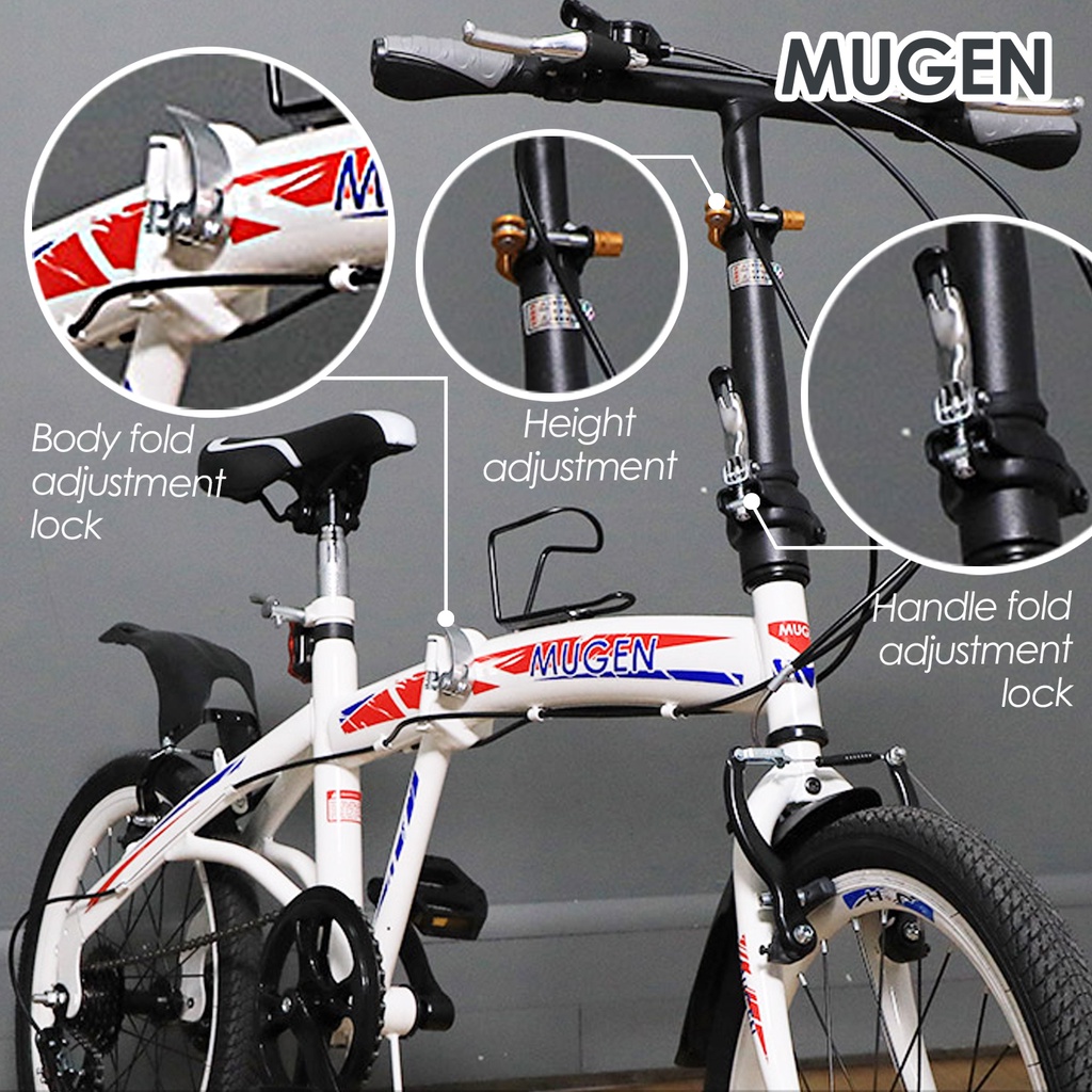 MUGEN Foldable Bike (20") MFC-8820 - Image 4