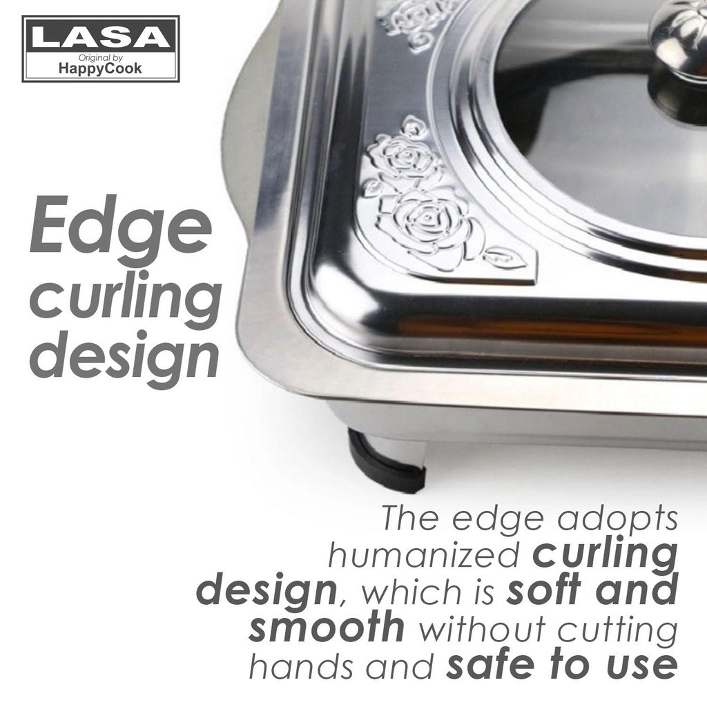 HappyCook Floral Chafing Dish Combo Set - Image 5