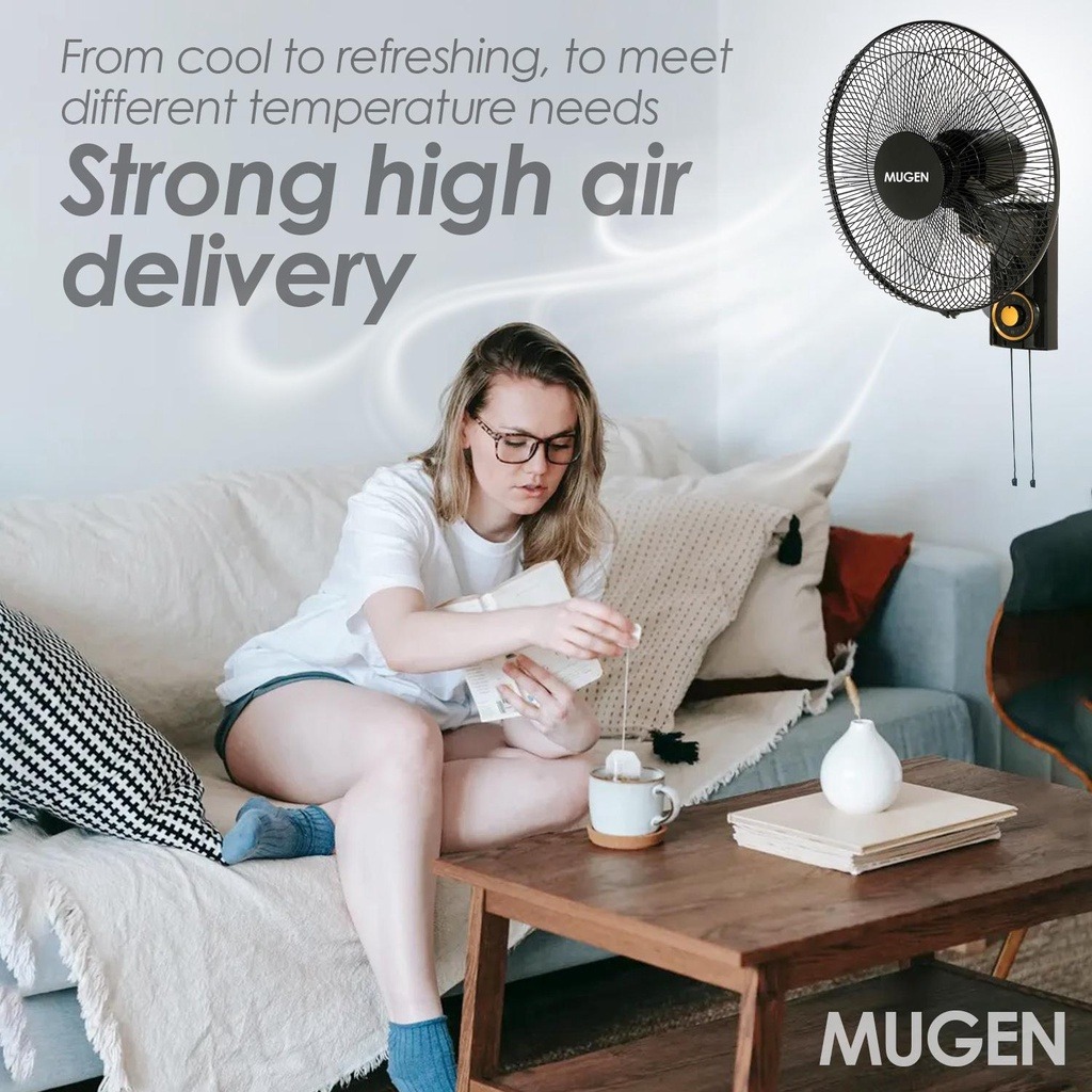 MUGEN Wall Fan (16") MWF-1620 - Image 6