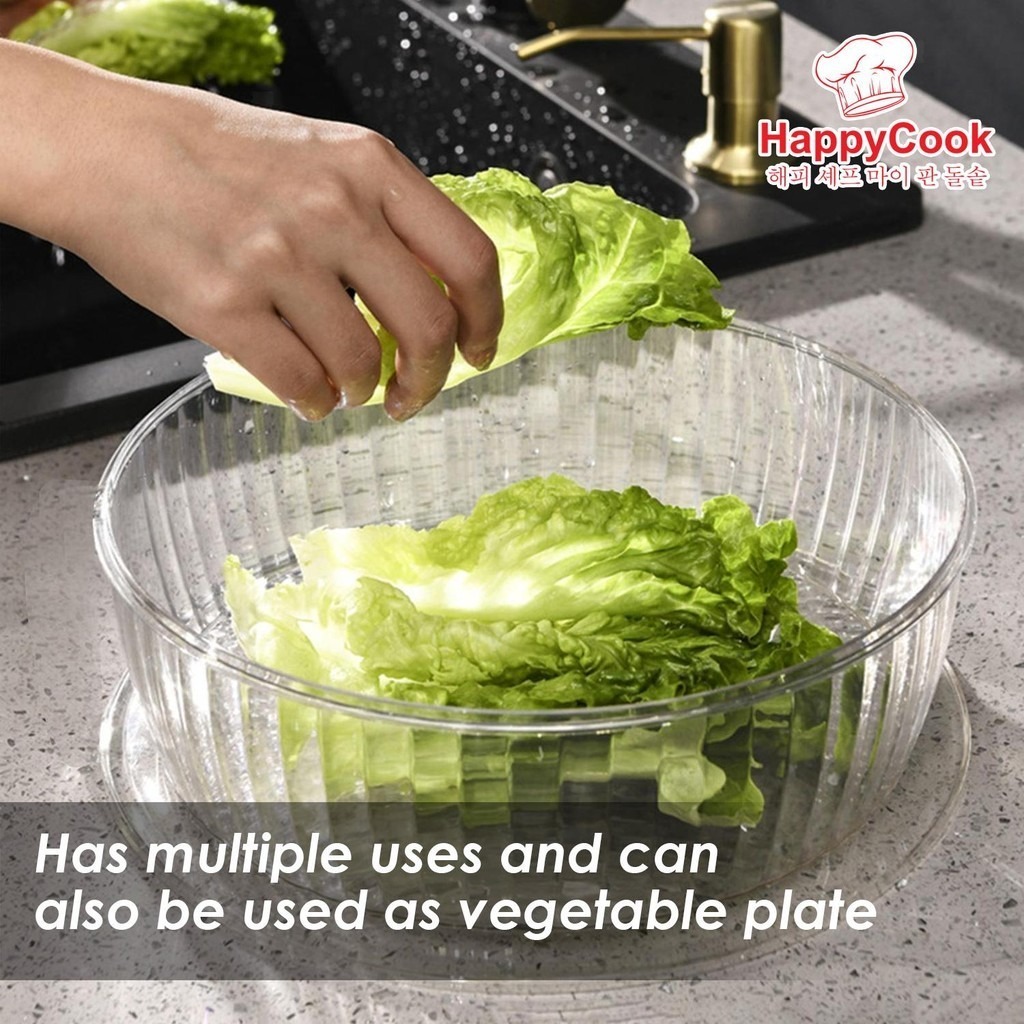HappyCook 4 Tier/5 Tier Stackable Transparent Food Insulation Dish Cover - Image 4